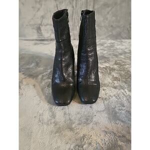 Free People Nolita Ankle Boots Women Size 6.5 Black Leather MSRP $ 228